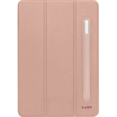 LAUT Huex Folio - Apsauginis dėklas su laikikliu Apple Pencil skirta iPad Pro 12.9  4/5/6G (rose)