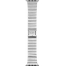 Apple Watch 42 / 44 / 45 / 49 mm – LAUT LINK 2.0 apyrankė - Sidabrinė 1