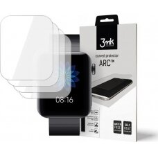 LCD apsauginė plėvelė 3MK Watch ARC Apple Watch 7 41mm 3vnt