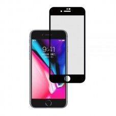 Lcd Apsauginis Stikliukas 5D Cold Carving Apple Iphone 7 Plus/8 Plus Juodas
