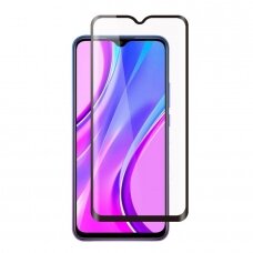 Lcd Apsauginis Stikliukas 5D Full Glue Xiaomi Redmi 8/8A Lenktas Juodais Kraštais