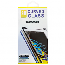 Lcd Apsauginis Stikliukas 9D Curved Full Glue Xiaomi Mi Note 10 Lite Juodais Kraštais