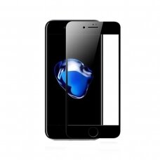 Lcd Apsauginis Stikliukas 9D Full Glue Apple Iphone 7 Plus/8 Plus Juodais Kraštais