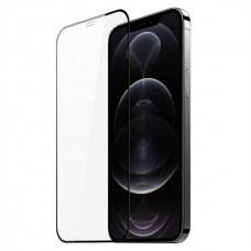 LCD apsauginis stikliukas Dux Ducis Apple iPhone 12/12 Pro juodas