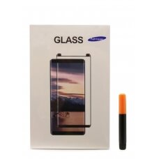 Lcd Apsauginis Stikliukas M1 5D Uv Glue Samsung G950 S8 Lenktas Skaidrus