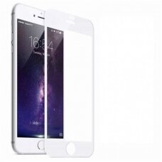 LCD apsauginis stikliukas Matte Apple iPhone 6/6S baltas