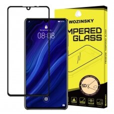 LCD apsauginis stikliukas Wozinsky 5D Full Glue Huawei P30 juodas