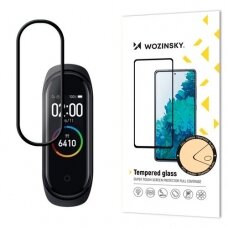 LCD pilnai dengianti ekrano apsauga Wozinsky 5D Xiaomi Mi Band 3/4