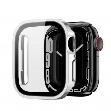 LCD apsauginis stikliukas/dėklas Dux Ducis Hamo Apple Watch 44mm sidabrinis