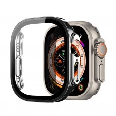 LCD apsauginis stikliukas/dėklas Dux Ducis Hamo Apple Watch Ultra 49mm juodas