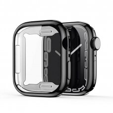 LCD apsauginis stikliukas/dėklas Dux Ducis Samo Apple Watch 44mm juodas