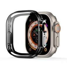 LCD apsauginis stikliukas/dėklas Dux Ducis Samo Apple Watch Ultra 49mm juodas