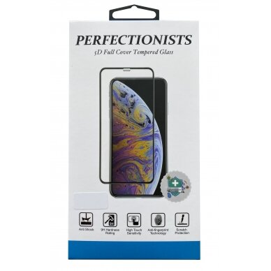 LCD apsauginis stikliukas 2.5D Perfectionists Samsung S22 lenktas juodas LCD apsauginis stikliukas 2.5D Perfectionists Samsung S22 lenktas juodas