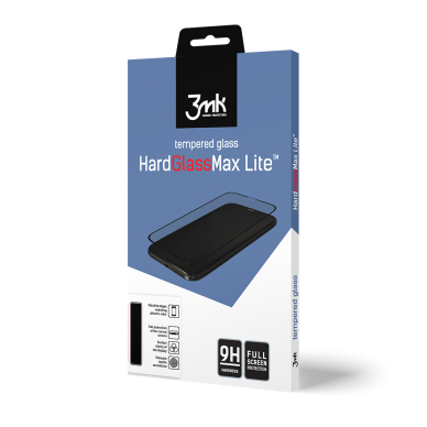 LCD apsauginis stikliukas 3MK Hard Glass Max Lite Samsung A125 A12/A326 A32 5G juodas 1
