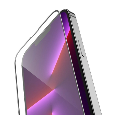 LCD apsauginis stikliukas 5D Full Glue Samsung A366 A36 5G juodas