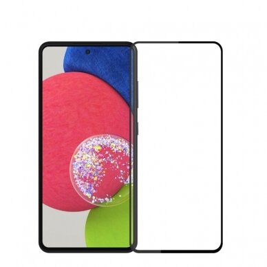 LCD apsauginis stikliukas 5D Full Glue Samsung A546 A54 5G lenktas juodas LCD apsauginis stikliukas 5D Full Glue Samsung A546 A54 5G lenktas juodas