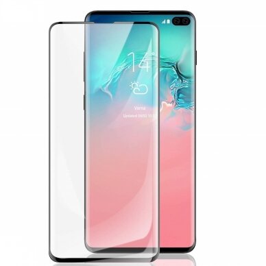 Lcd Apsauginis Stikliukas 5D Full Glue Samsung G970 S10E Lenktas Juodas Lcd Apsauginis Stikliukas 5D Full Glue Samsung G970 S10E Lenktas Juodas