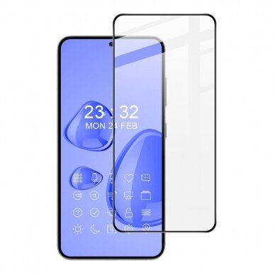 LCD apsauginis stikliukas 5D Full Glue Samsung S911 S23 5G lenktas juodas be išpjovimo LCD apsauginis stikliukas 5D Full Glue Samsung S911 S23 5G lenktas juodas be išpjovimo