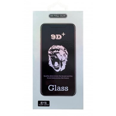 LCD apsauginis stikliukas 9D Gorilla Apple iPhone 13/13 Pro juodas  1