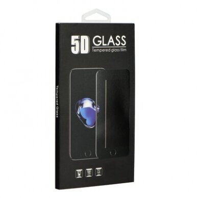 LCD apsauginis stikliukas 9H 5D Samsung A515 A51/S20 FE juodas 1