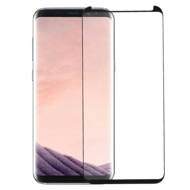 Lcd Apsauginis Stikliukas Adpo 3D Pritaikytas Dėklui Samsung G950 S8 Lenktas Juodas Lcd Apsauginis Stikliukas Adpo 3D Pritaikytas Dėklui Samsung G950 S8 Lenktas Juodas