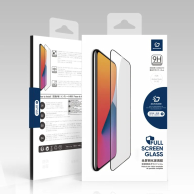 Xiaomi Redmi Note 14 5G LCD apsauginis stikliukas Dux Ducis 9D – juodas