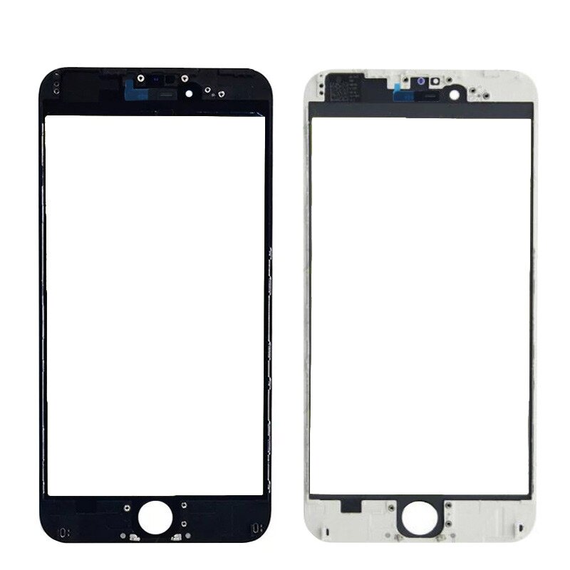 LCD stikliukas Apple iPhone 6 Plus su rėmeliu ir OCA baltas V3 LCD stikliukas Apple iPhone 6 Plus su rėmeliu ir OCA baltas V3