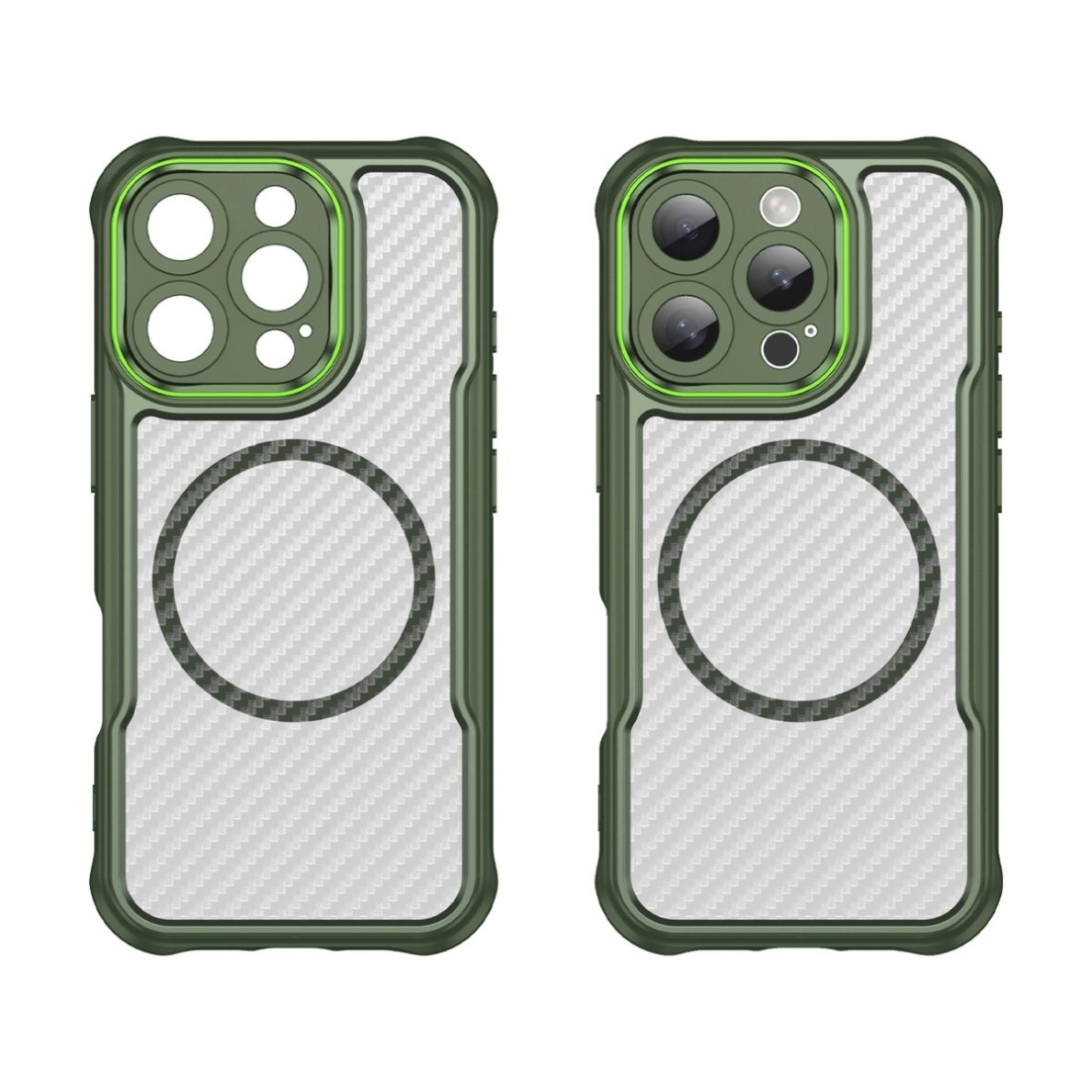Dėklas Leading Series MagSafe iPhone 16 Pro Max - Žalias 1 Dėklas Leading Series MagSafe iPhone 16 Pro Max - Žalias 1
