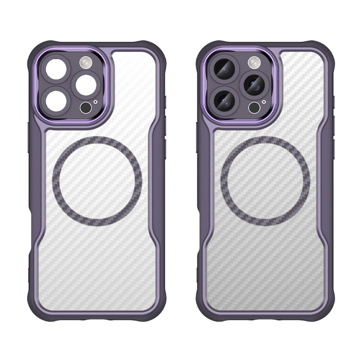 Dėklas Leading Series MagSafe iPhone 16 Pro Max - Violetinis 1 Dėklas Leading Series MagSafe iPhone 16 Pro Max - Violetinis 1