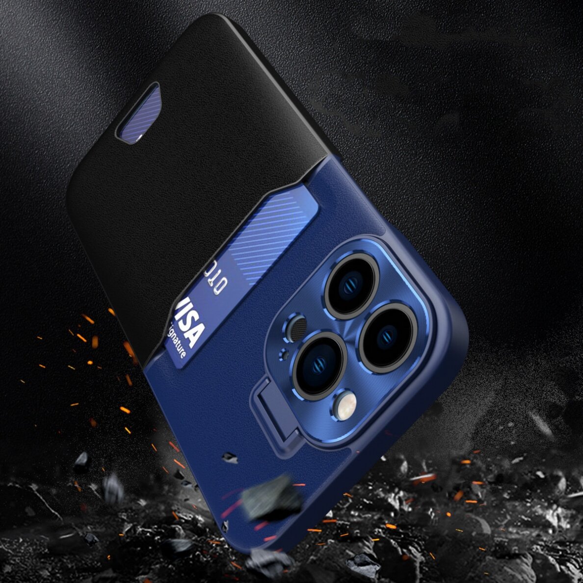 Dėklas Leather Stand Case Samsung Galaxy S23 Plus Mėlynas 5 Dėklas Leather Stand Case Samsung Galaxy S23 Plus Mėlynas 5