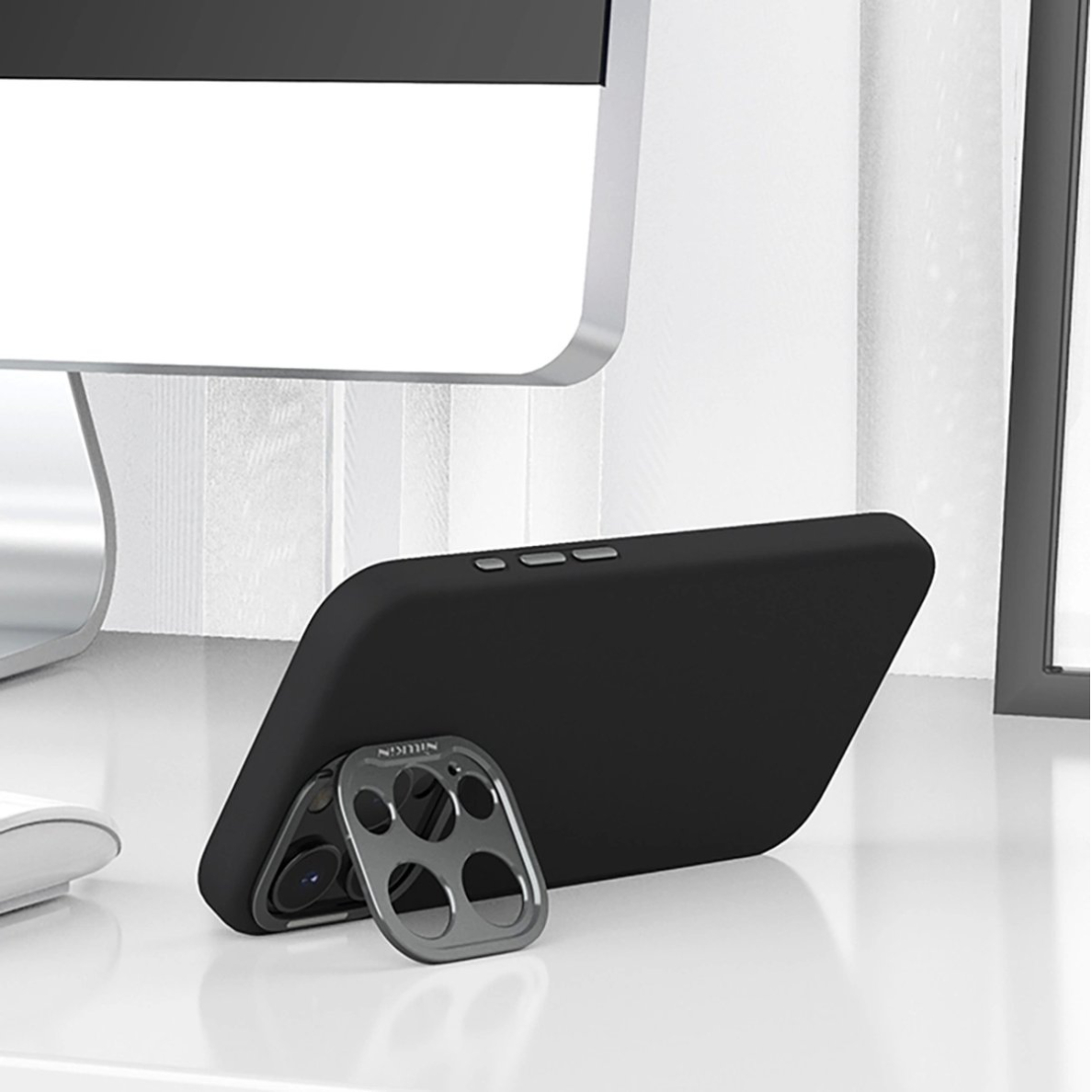 iPhone 16 Pro Max LensWing Prop Magnetic dėklas - juodas 5 iPhone 16 Pro Max LensWing Prop Magnetic dėklas - juodas 5