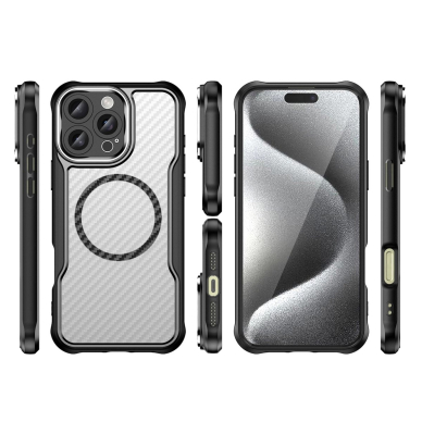 Dėklas Leading Series MagSafe iPhone 16 Pro Max - Juodas 2 Dėklas Leading Series MagSafe iPhone 16 Pro Max - Juodas 2