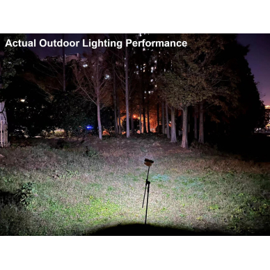 LED galvos prožektorius su IPX4 motion sensor USB-C 1200 mAh - Juodas 21 LED galvos prožektorius su IPX4 motion sensor USB-C 1200 mAh - Juodas 21