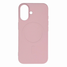 iPhone 16e – Liquid Silicone dėklas su MagSafe - Rožinis