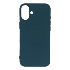 Samsung Galaxy S25 Edge – Liquid Silicone dėklas su MagSafe - Mėlynas