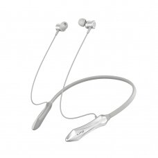 [Užsakomoji prekė] Lito - Bluetooth Earphones (LT-V135) - Wireless Neckband Earbuds for Sport, with Microphone, Bluetooth V5.3, 160mAh - Silver
