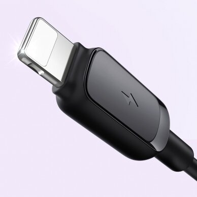 Lightning - USB 2.4A cable 1.2m Joyroom S-AL012A14 - black 7