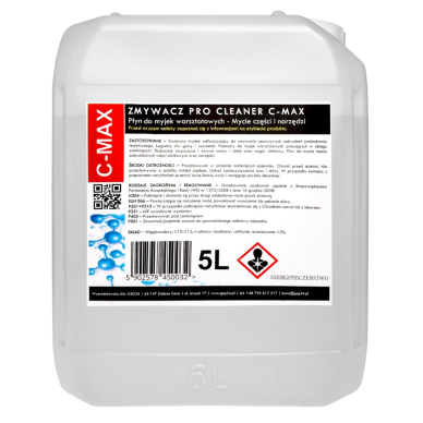 PRO CLEANER C-MAX 5L Skysčio dalių valiklis, skirtas dirbtuvėms ir plovykloms
