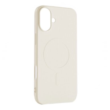 Akcija! Dėklas MagSafe Liquid Silicone iPhone 16 Pro - beige