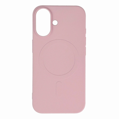 iPhone 16e – Liquid Silicone dėklas su MagSafe - Rožinis