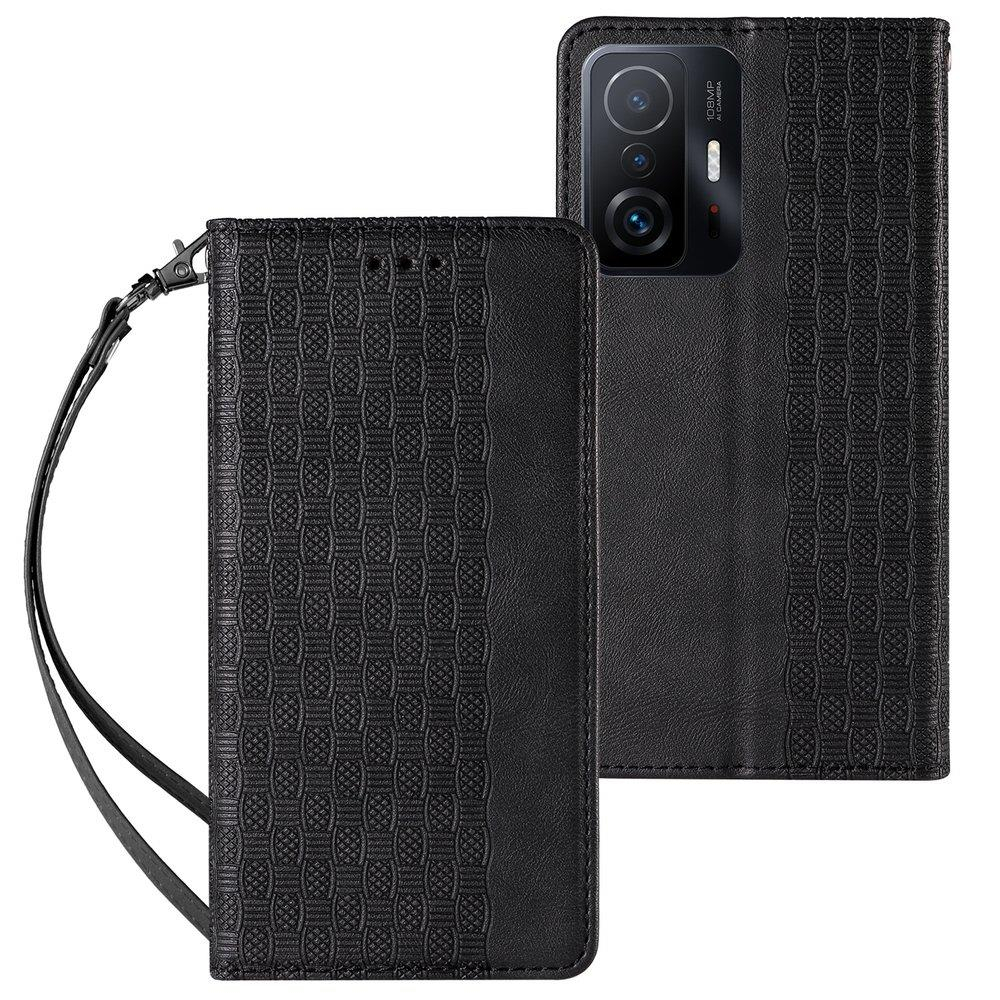 Dėklas Magnet Strap Case Samsung Galaxy A12 5G Juodas Dėklas Magnet Strap Case Samsung Galaxy A12 5G Juodas
