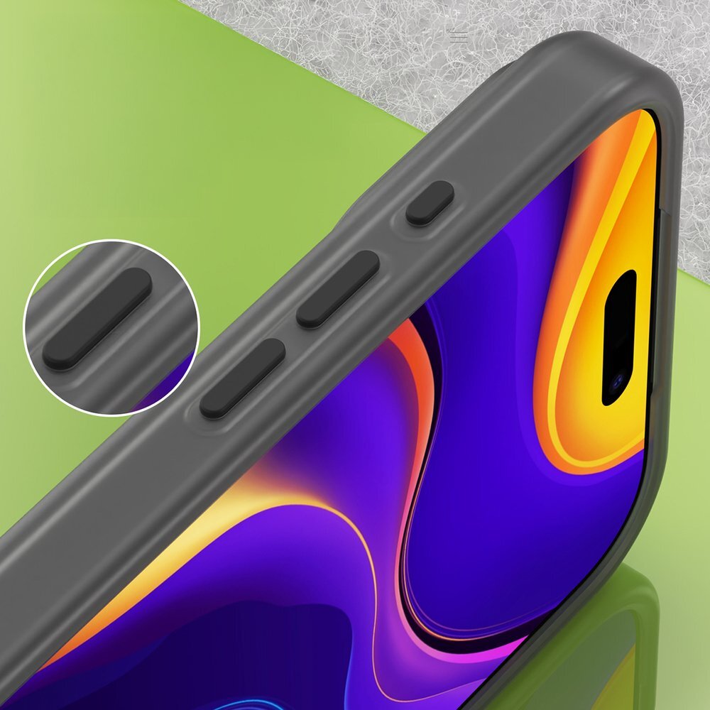 iPhone 17 Pro Magnetic Abrasive dėklas, suderinamas su MagSafe – matinės juodos spalvos 7 iPhone 17 Pro Magnetic Abrasive dėklas, suderinamas su MagSafe – matinės juodos spalvos 7