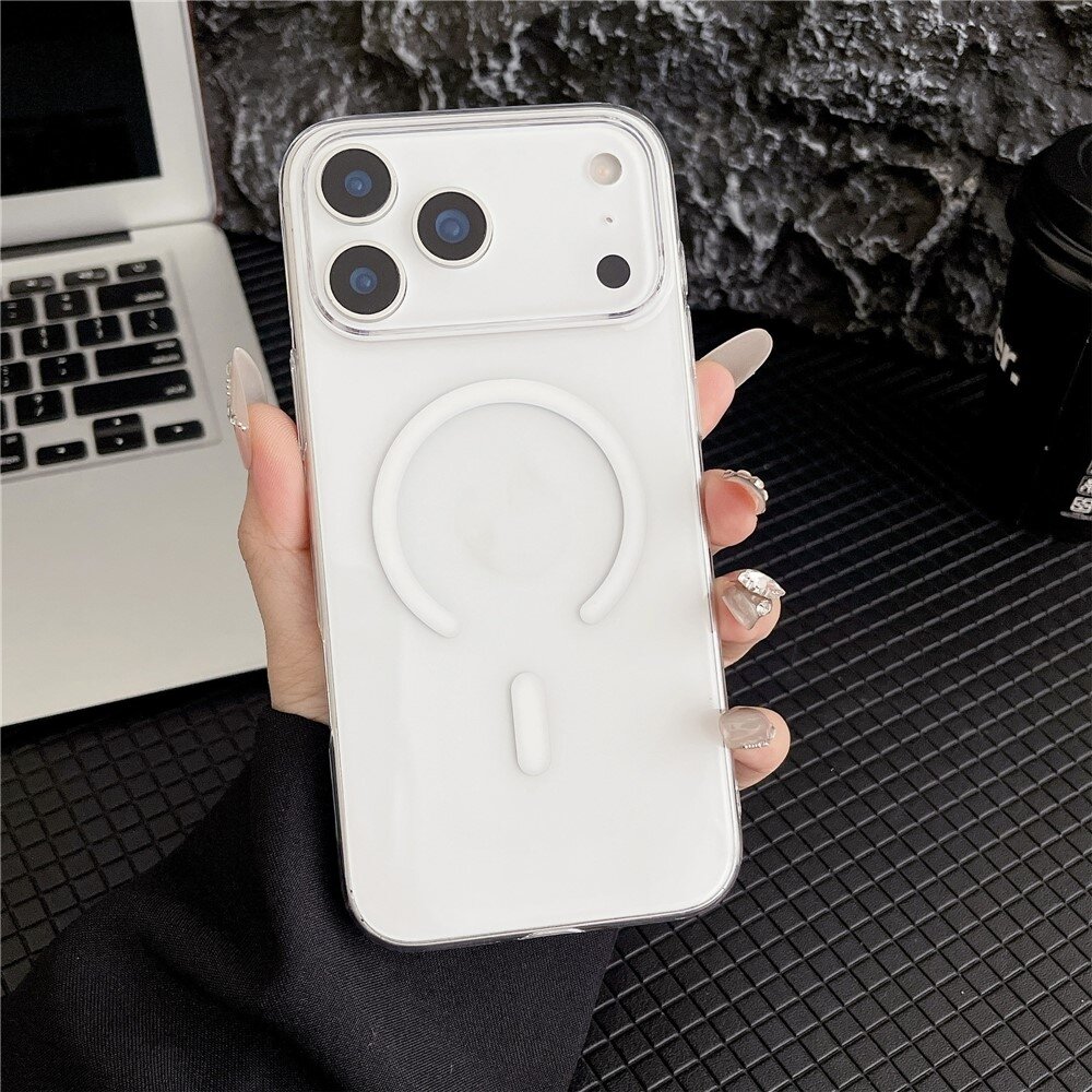 MagSafe Compatible iPhone 18 Pro Max / 17 Pro Max PC Case - Transparent ...