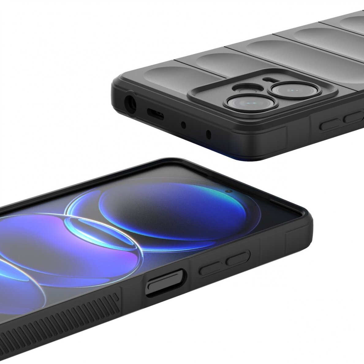 Dėklas Magic Shield Xiaomi Redmi Note 12 Pro+ flexible armored cover Raudonas 17 Dėklas Magic Shield Xiaomi Redmi Note 12 Pro+ flexible armored cover Raudonas 17