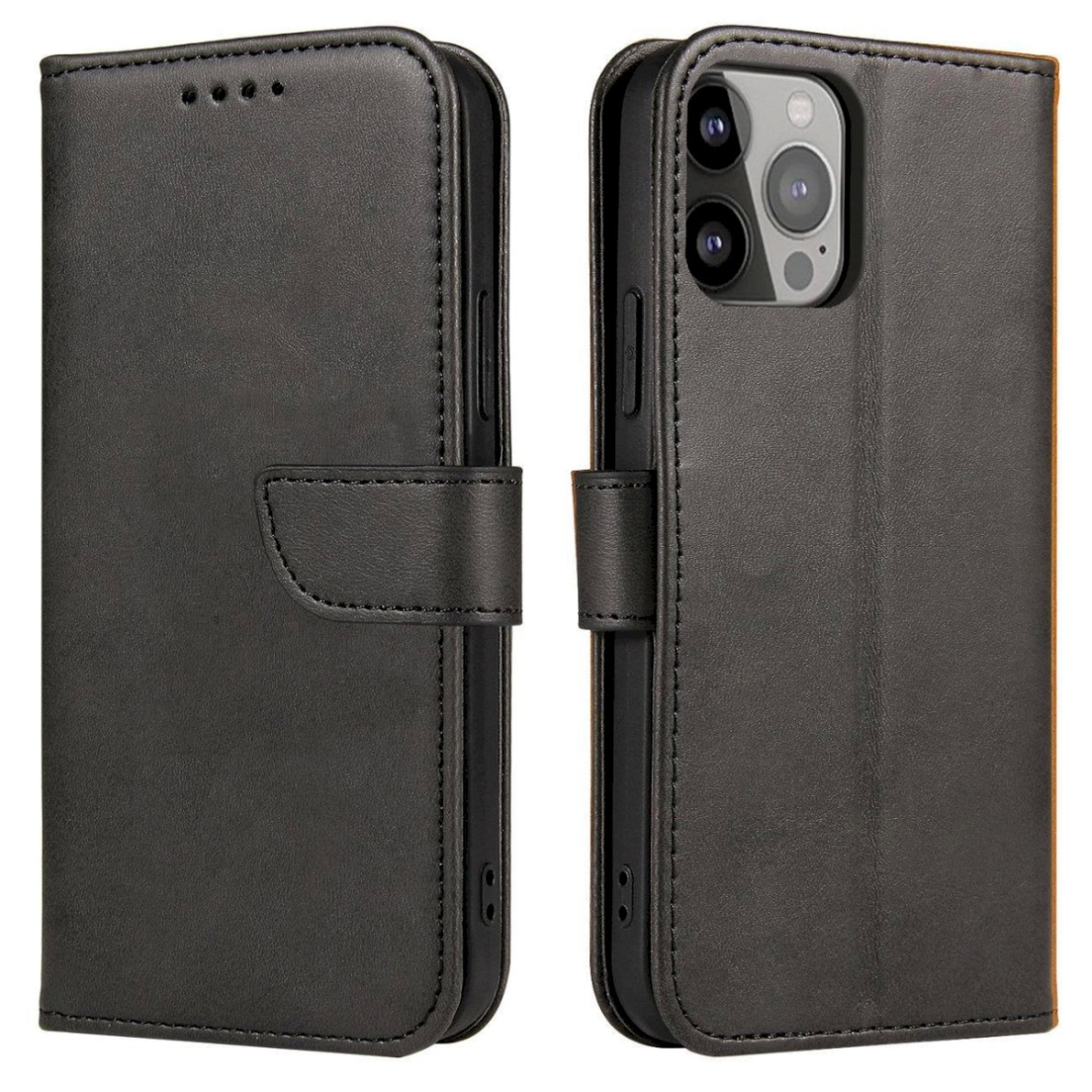Magnet Dėklas Huawei Nova 11 SEflap wallet - Juodas Magnet Dėklas Huawei Nova 11 SEflap wallet - Juodas