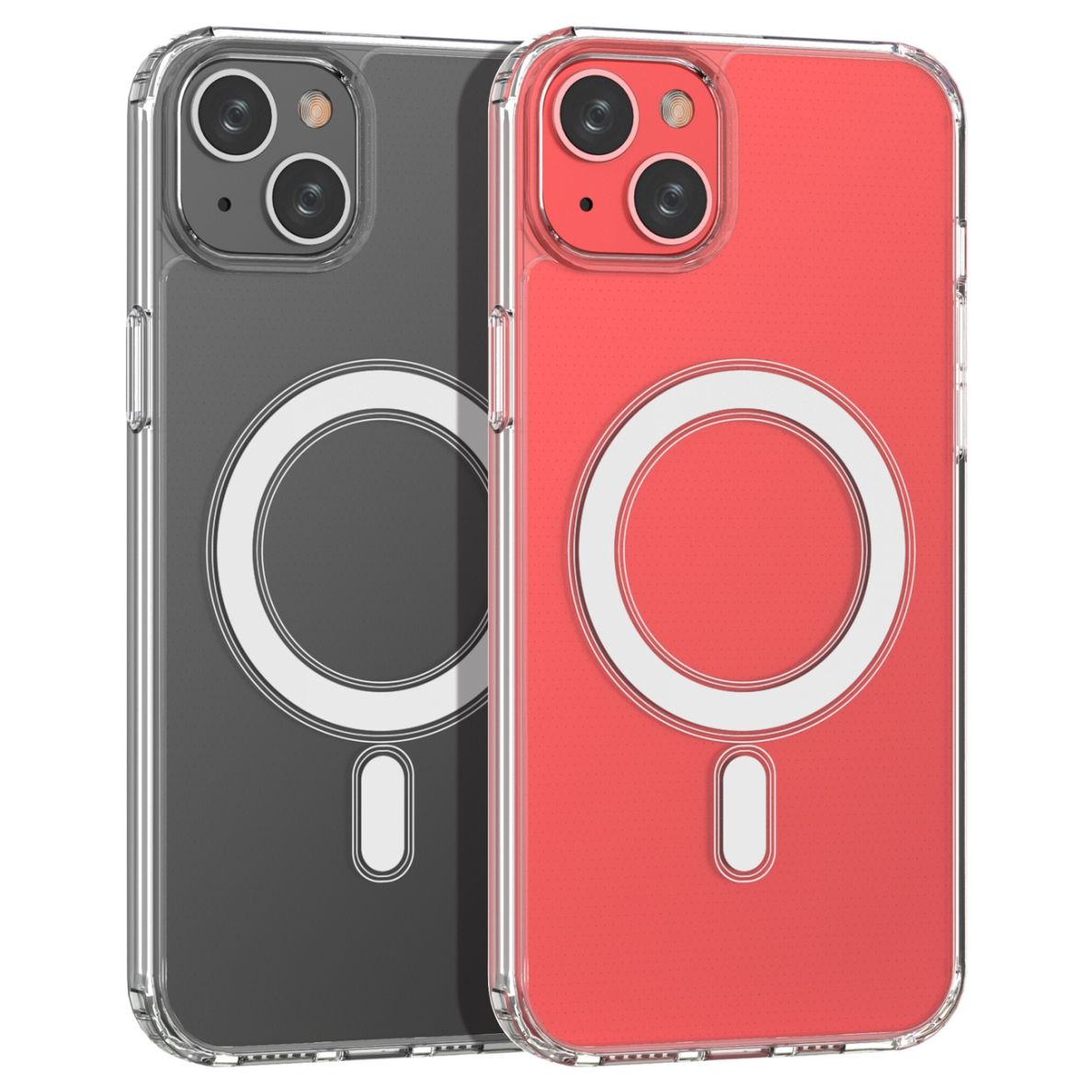 Dėklas MagSafe iPhone 15 Plus Clear Magnetic Case - permatomas 6 Dėklas MagSafe iPhone 15 Plus Clear Magnetic Case - permatomas 6