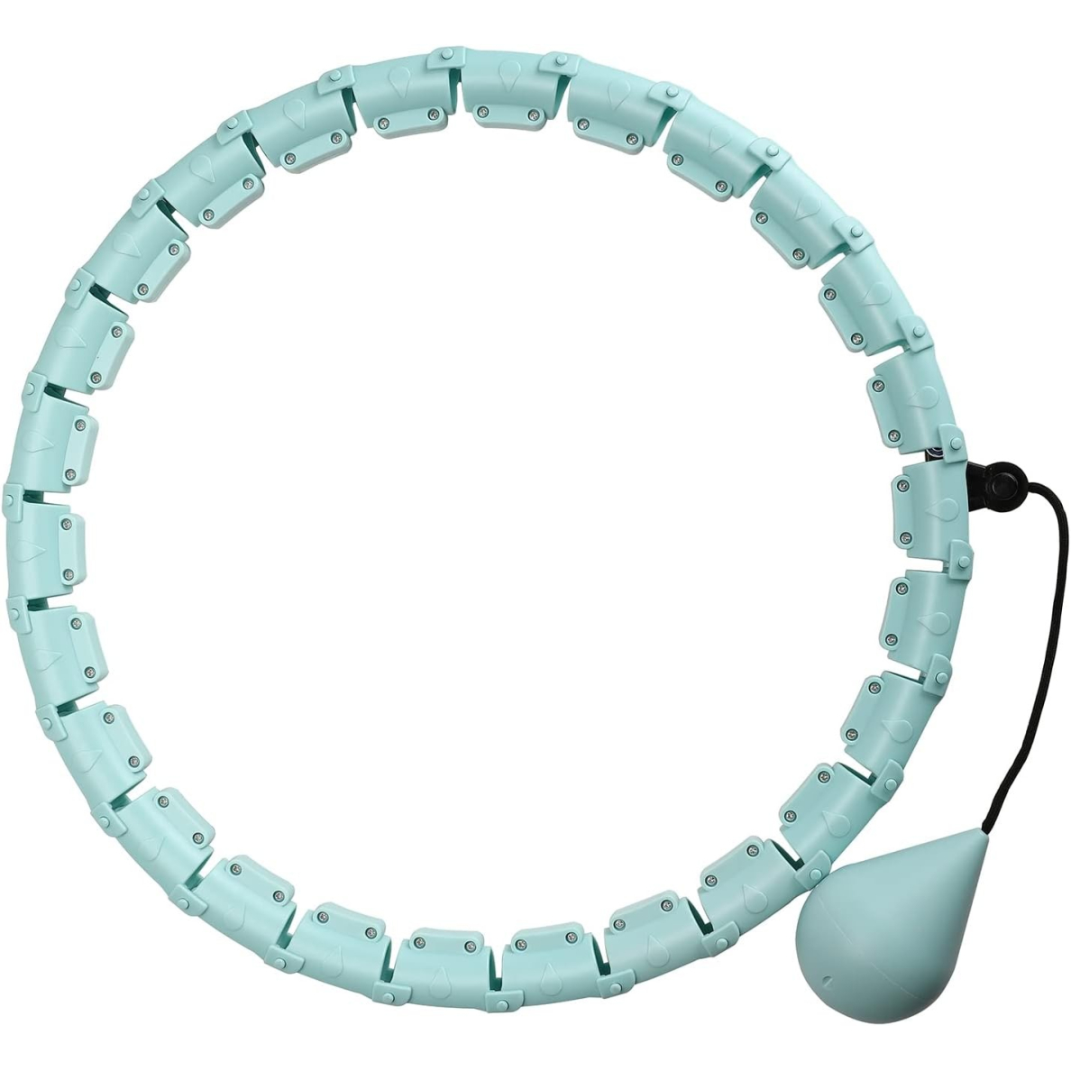 Masažuojantis gimnastikos lankas Smart Hula Hoop HHP002 mėlynas Masažuojantis gimnastikos lankas Smart Hula Hoop HHP002 mėlynas