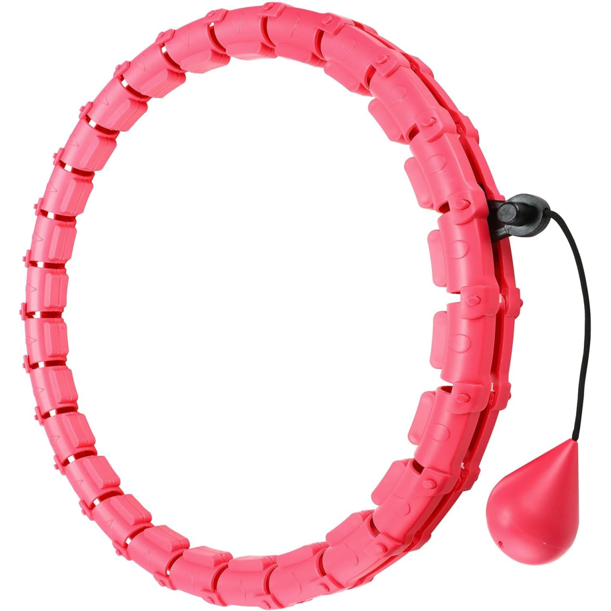 Masažuojantis gimnastikos lankas Smart Hula Hoop HHP002 rožinis Masažuojantis gimnastikos lankas Smart Hula Hoop HHP002 rožinis