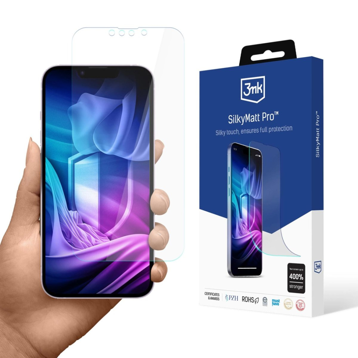 Apple iPhone 16e / SE4 Matinė plėvelė 3mk Silky Matt Pro