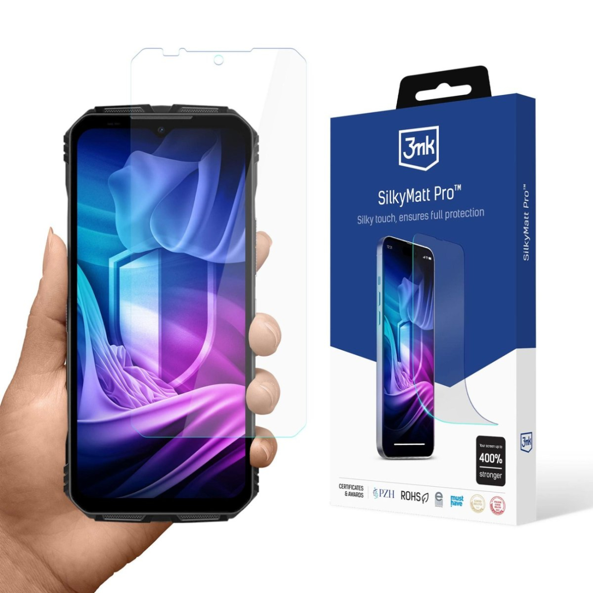 Doogee V Max Pro Matinė plėvelė 3mk Silky Matt Pro